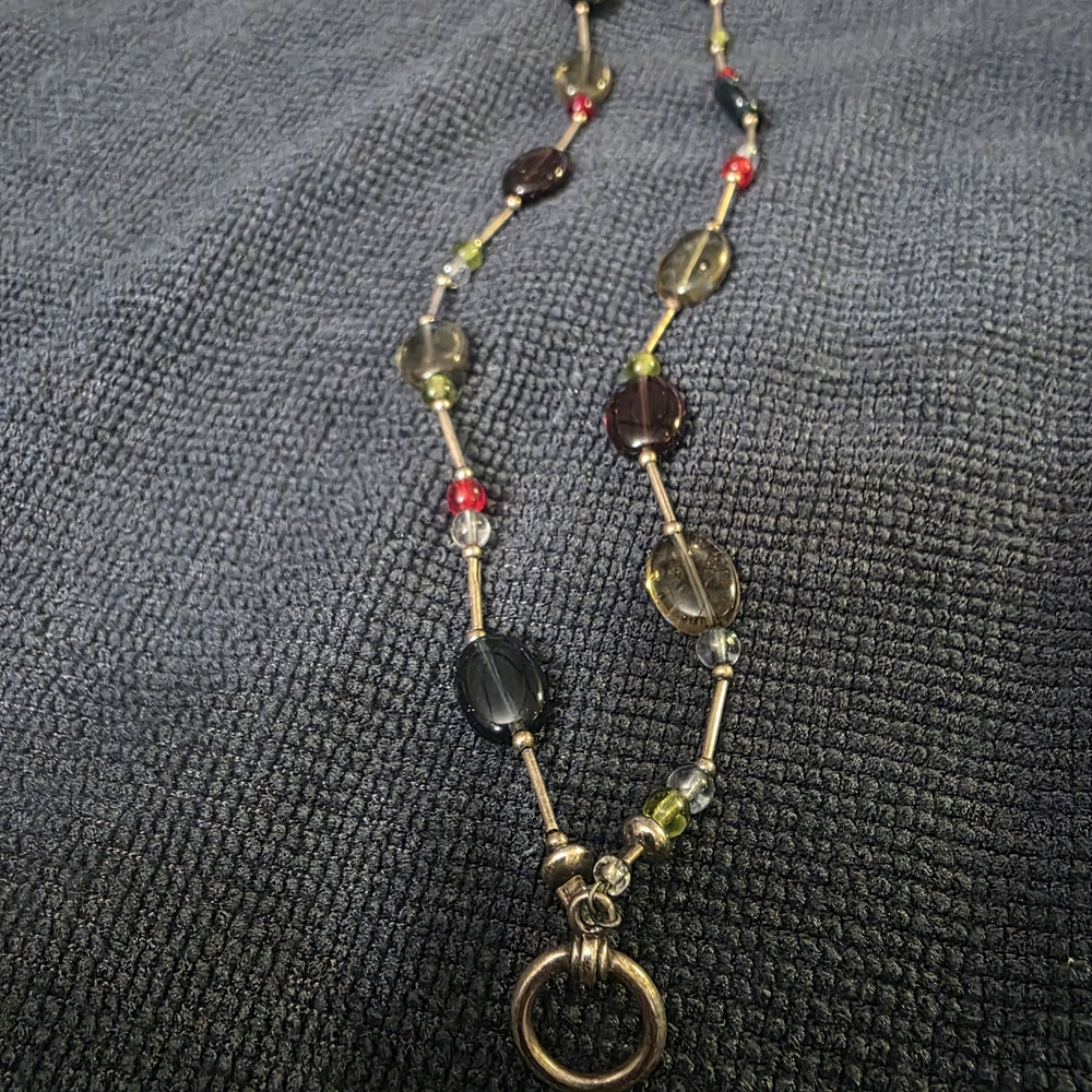 Elegant Multicolor Beaded Necklace